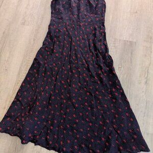 Simple Retro Adriana Waist-skimming French Tank Dress Size M